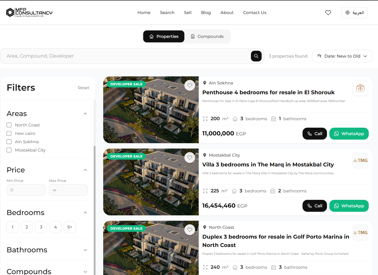 MFP Real Estate Consultancy Platform - Image 2