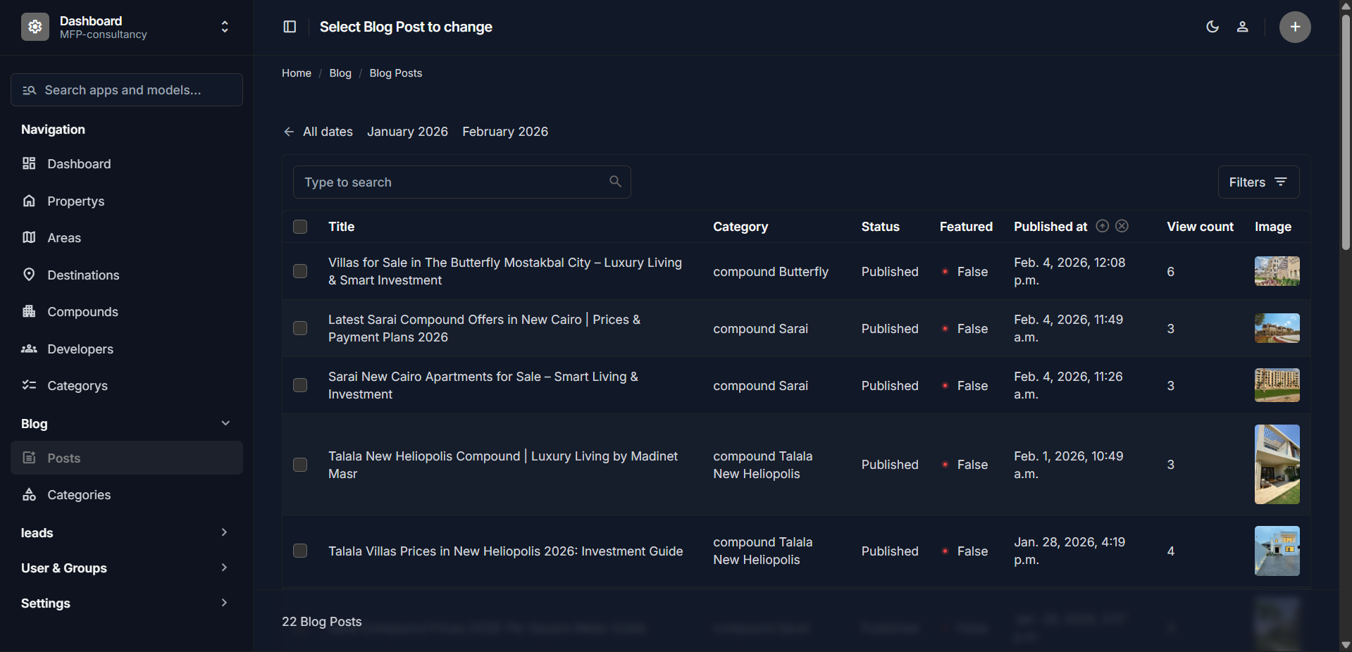 MFP Real Estate Consultancy Platform - Image 15