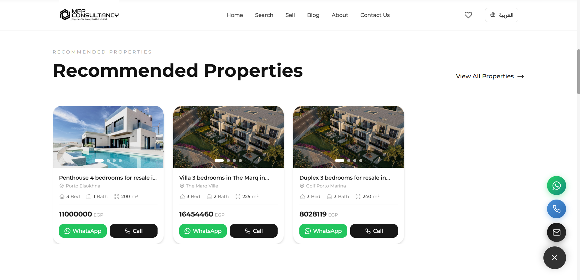 MFP Real Estate Consultancy Platform - Image 3