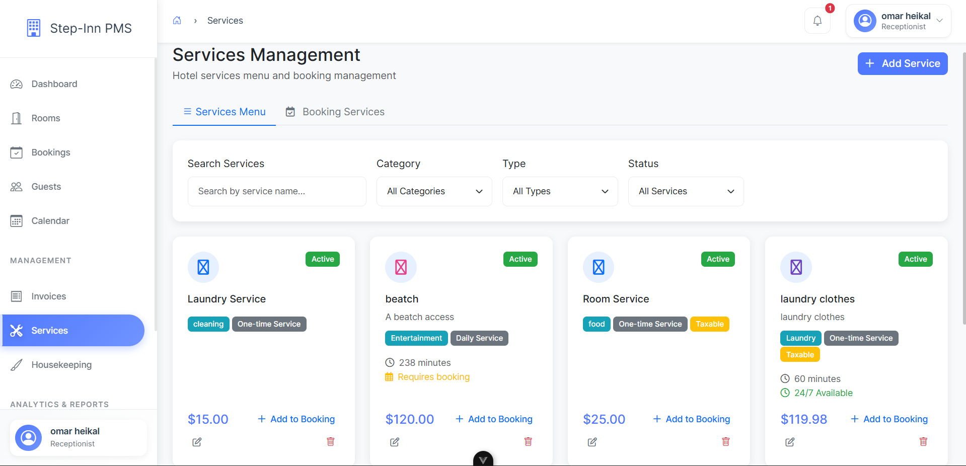 Step-Inn Hotel Management System - Image 8