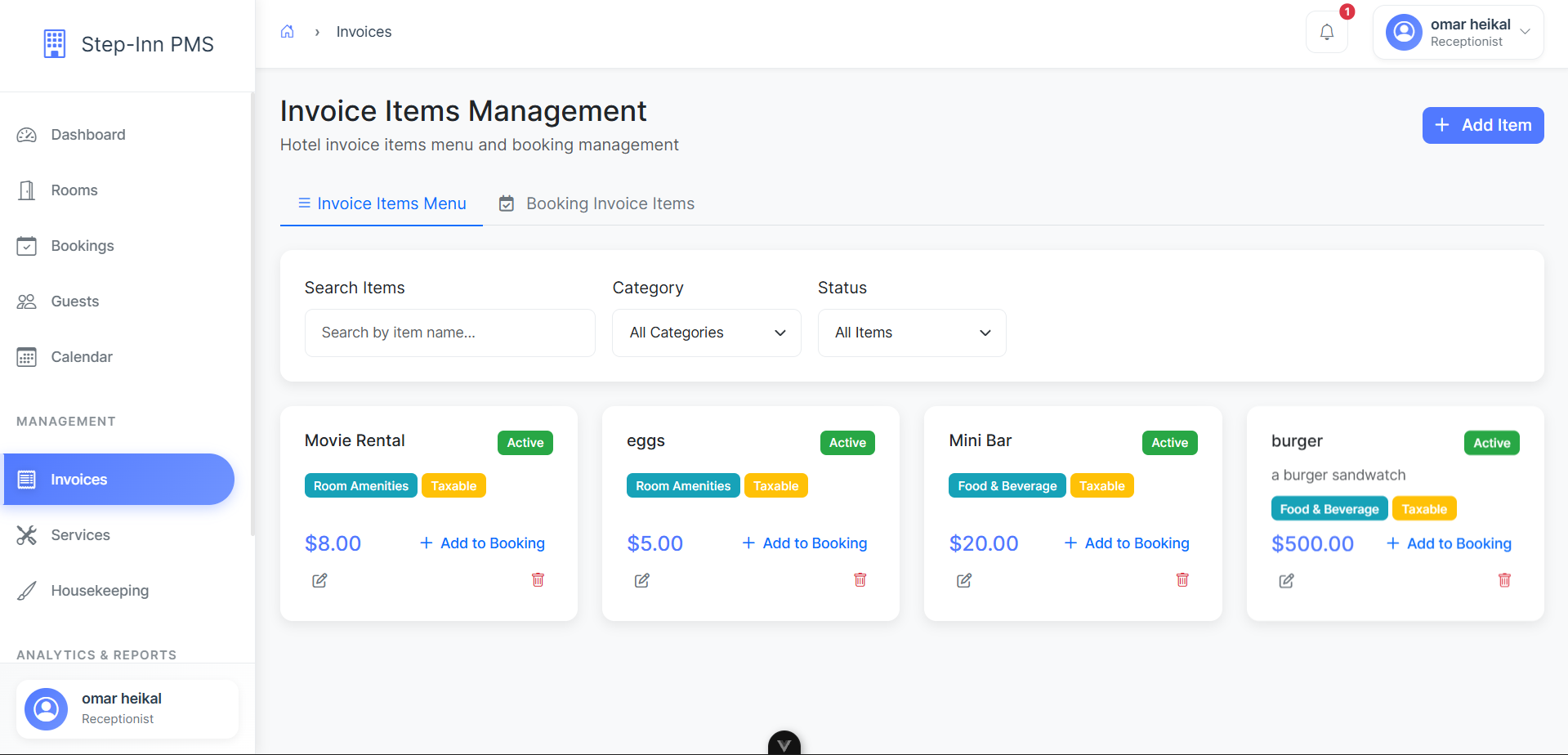 Step-Inn Hotel Management System - Image 10